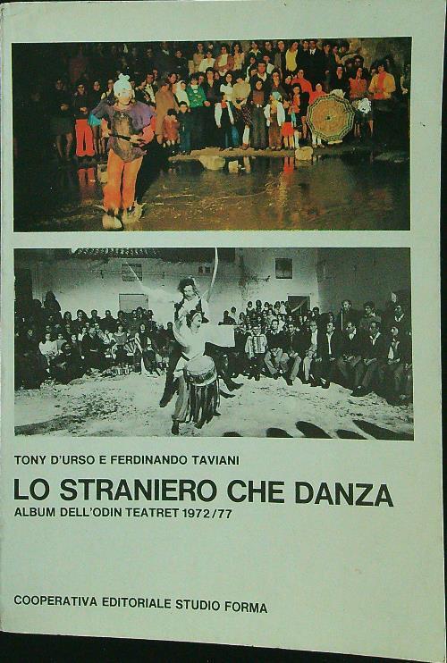 Lo straniero che danza - D'Urso - copertina