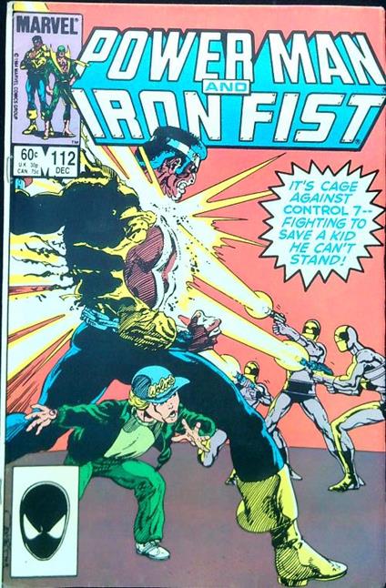 Power Man and Iron Fist No. 112, December 1984 - copertina
