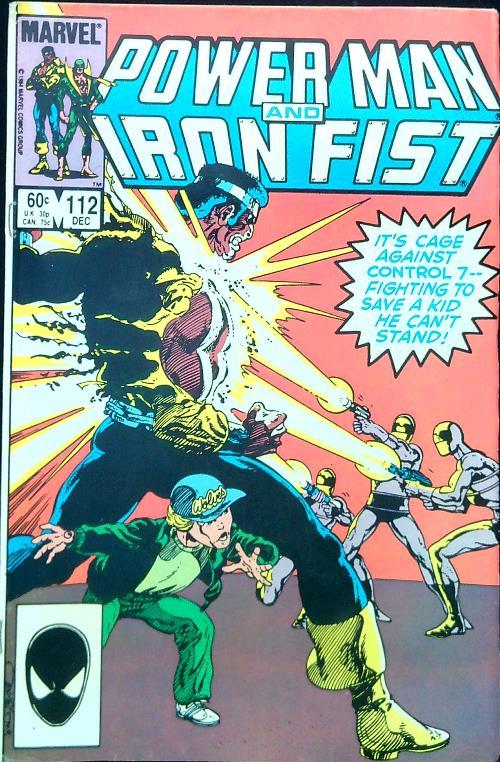 Power Man and Iron Fist No. 112, December 1984 - copertina