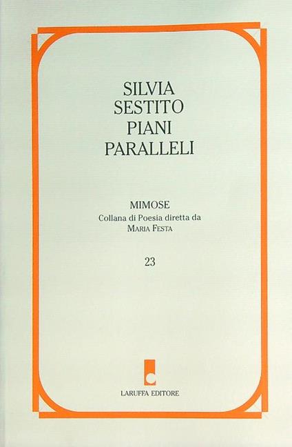 Piani paralleli - Silvia Sestito - copertina