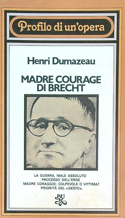 Madre Courage di Brecht