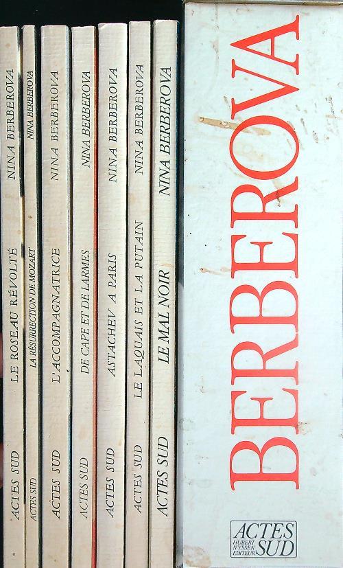Berberova. 7vv - Nina Berberova - copertina