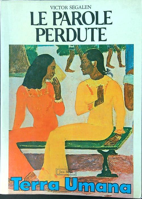 Le parole perdute - Victor Segalen - copertina