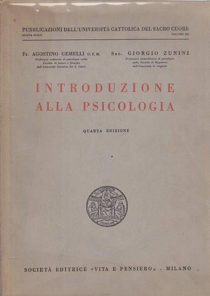 Introduzione alla psicologia