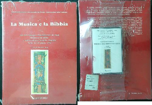 La musica e la Bibbia. Atti del Convegno 1990 con audiocassetta - Pasquale Troia - copertina