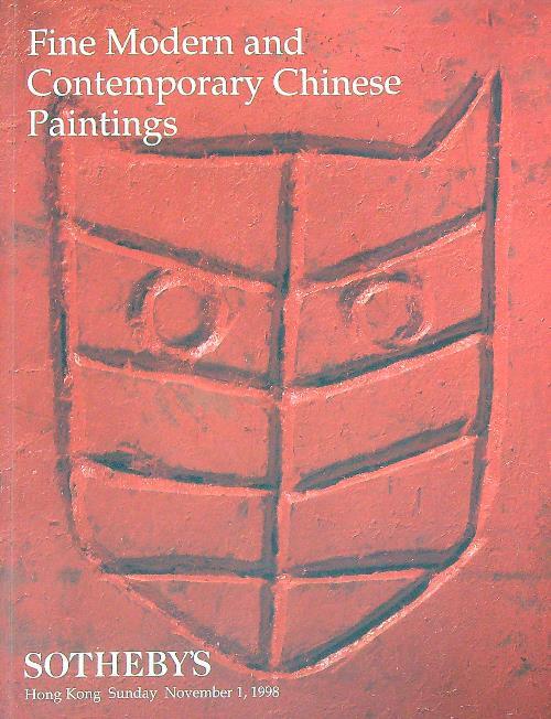 Sotheby's Hong Kong Fine modern and  contemporary Chinese, 1998