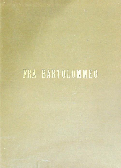 Fra Bartolommeo della Porta et Mariotto Albertinelli