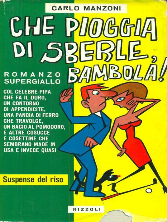 Che pioggia di sberle, bambola! - Carlo Manzoni - copertina