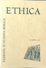 Ethica rassegna di filosofia morale 1962-1972