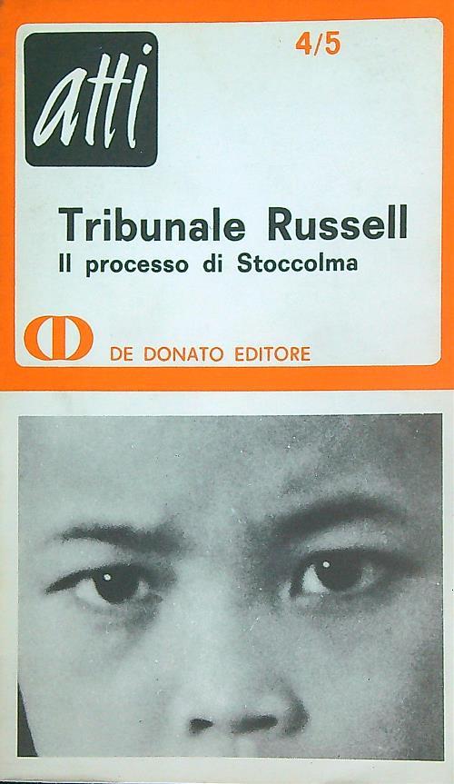 Tribunale Russell. Il processo di Stoccolma