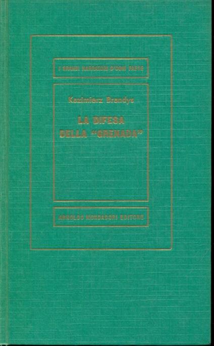 La difesa della 'Grenadà - Kazimierz Brandys - copertina