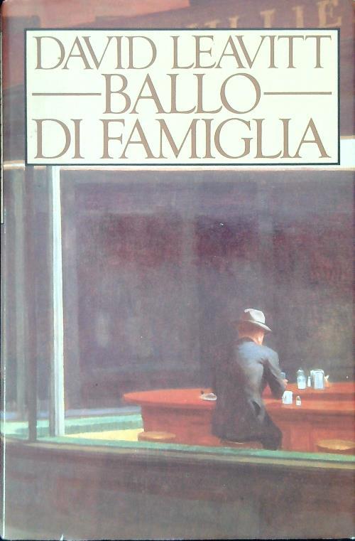 Ballo di famiglia - David Leavitt - copertina