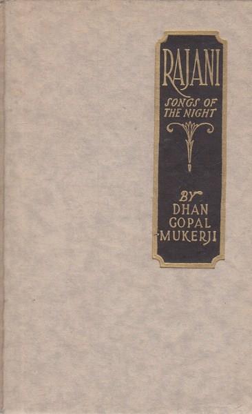 Rajani. Songs of the night - Dhan Gopal Mukerji - copertina