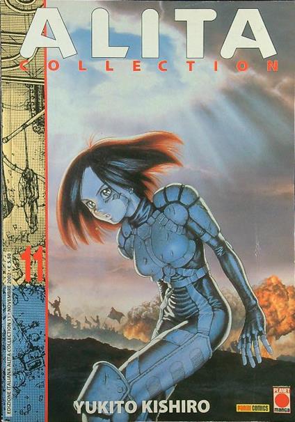 Alita Collection 11 - Yukito Kishiro - copertina