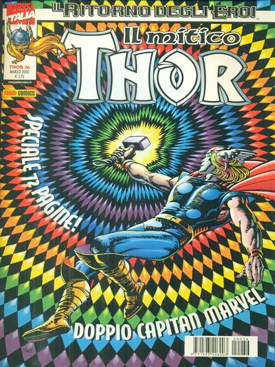 Il mitico Thor n. 36/marzo 2002 - copertina