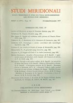 Studi meridionali 4 ottobre-dicembre 1977