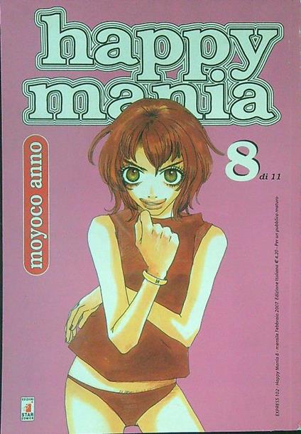 Happy Mania 8 di 11 - Moyoco Anno - copertina