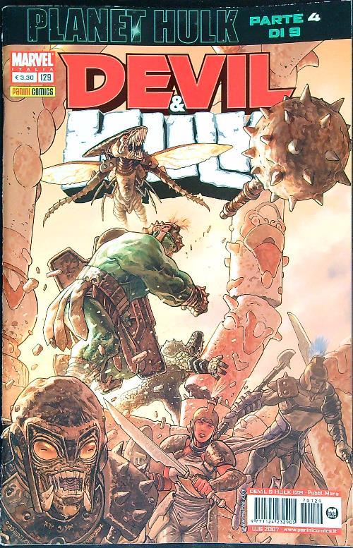 Devil & Hulk 129 - copertina