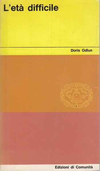 L' età difficile - Doris Odlun - copertina