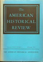 The american historical review n.1 october 1969