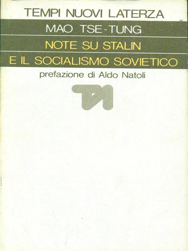 Note su Stalin e il socialismo sovietico