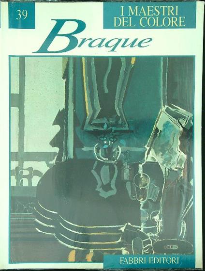 I  maestri del colore 39 Braque - copertina