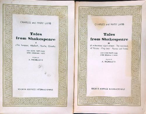 Tales from Shakespeare. Vol I-II