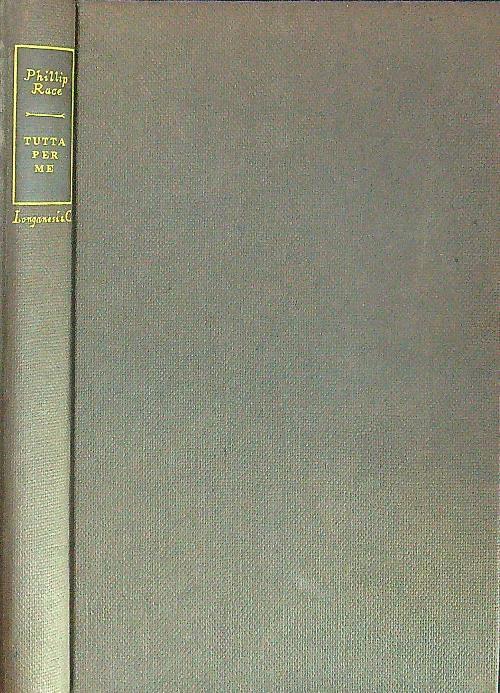 Tutta per me - Phillip Race - copertina