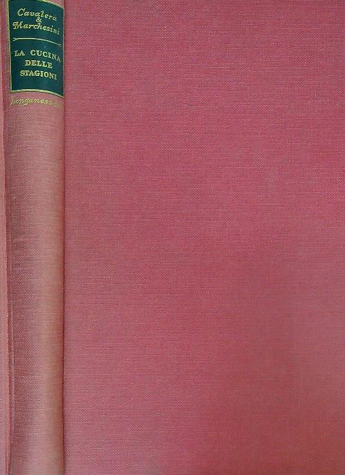 La cucina delle stagioni - Giovanni Cavalera - copertina