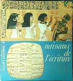 Maissance de l'ecriture