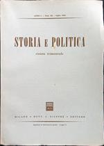 Storia e politica fasc. III luglio 1962