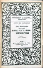 Rinascimento, riforma e controriforma vol. I