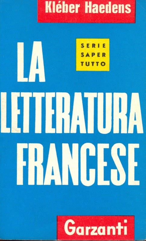 La letteratura francese