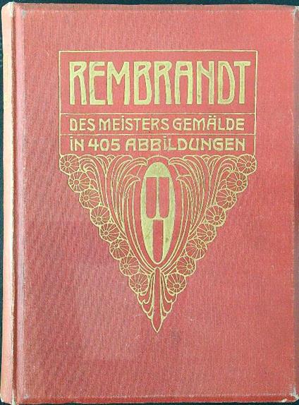 Rembrandt des Meisters Gemalde - copertina