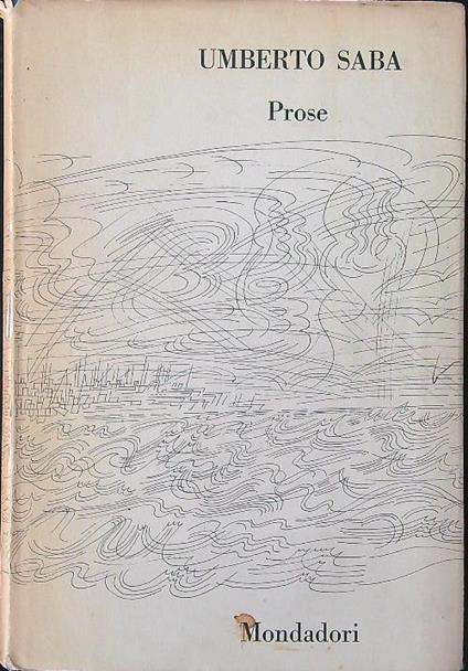 Prose - Umberto Saba - copertina