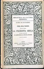 La filosofia greca volume secondo