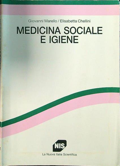 Medicina sociale e igiene - Marello - copertina