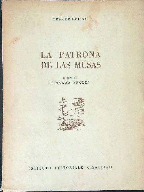 La  patrona de las musas - Tirso De Molina - copertina