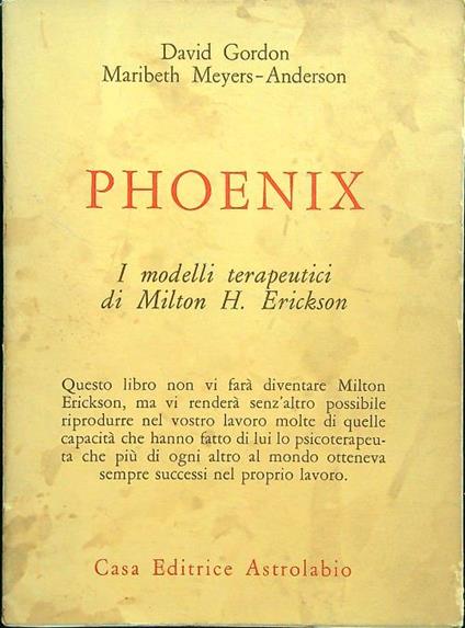 Phoenix - Gordon - copertina