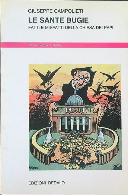 Le  sante bugie - Giuseppe Campolieti - copertina