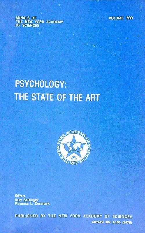 Psychology: the state of the art