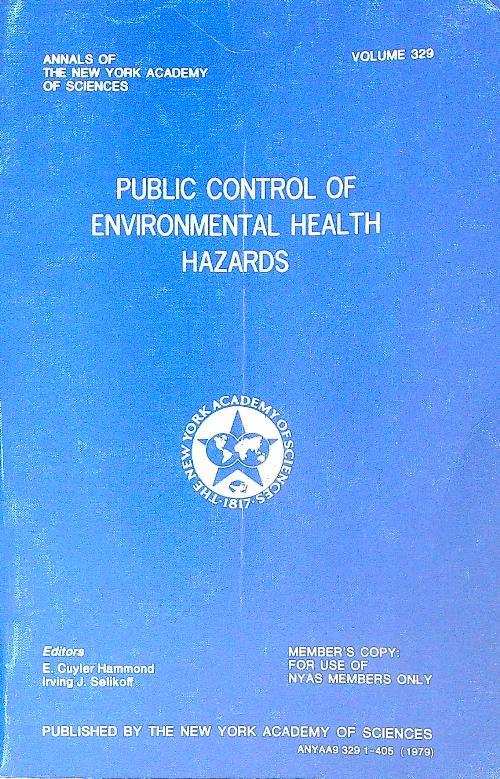 Public Control of Environmental Health Hazards