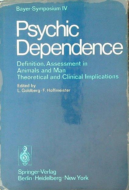 Psychic Dependence - L. Goldberg - copertina