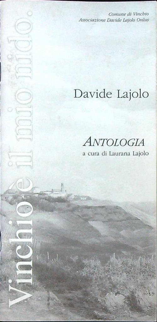 Vinchio è il mio nido. Antologia