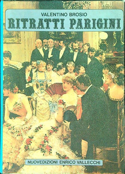 Ritratti Parigini - Valentino Brosio - copertina