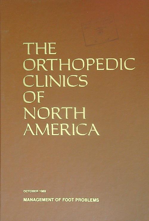 The  Orthopedic Clinics of North America Vol 20/n. 4-Oct 1989