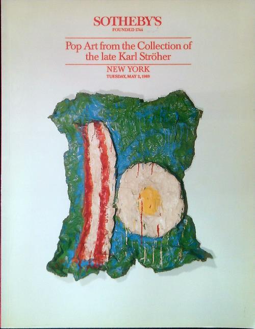Sale 5844 Pop Art from he Collection of the late Karl Strohner - May 2, 1989