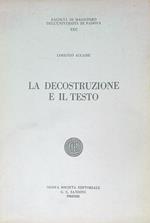 La decostruzione e il testo