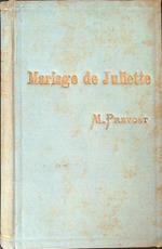 Mariage de Juliette