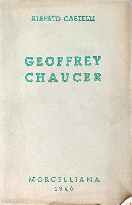 Geoffrey Chaucer - Alberto Castelli - copertina